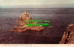 R509529 Land End. Armed Knight And Longships Lighthouse. Jarrold. RP - World