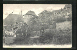 AK Nordhausen, Stadtmauer  - Nordhausen