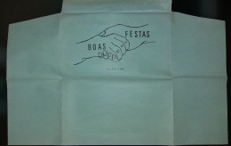 AÉROGRAMA - EDIÇÂO EXCLUSIVA DO MOVIMENTO NACIONAL FEMENINO - BOAS FESTAS - COM. R.M.A 12/68 - Angola