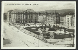 CROATIA  - ZAGREB - Mihanoviceva Ulica - Foto RPPC 1935 Old Postcard (see Sales Conditions) 10178 - Kroatien