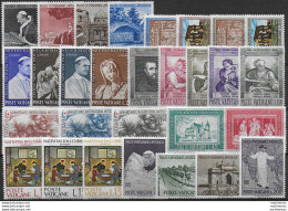 1964 Vaticano Annata Completa 29v. MNH - Sonstige & Ohne Zuordnung