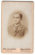 Fotografie Otto Gurschler, Eggenfelden, Portrait Knabe Im Anzug Mit Krawatte  - Personnes Anonymes
