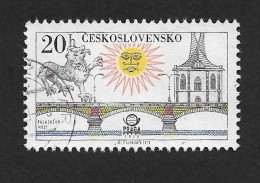 Czechoslovakia 1978 ⊙ Mi 2445 Sc 2179 Prague Bridges. Tschechoslowakei - Usados