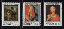 NIGER 1979  SCOTT#462-464  USED - Niger (1960-...)