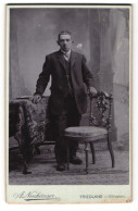 Fotografie A. Neuhäuser, Friedland, Portrait Edler Mann Im Anzug  - Personnes Anonymes