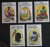 Sambia 550-554 Postfrisch #FQ206 - Nyasaland (1907-1953)