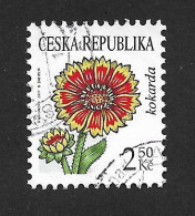 Czech Republic 2007 ⊙ Mi 536 Sc 3363 Flowers Gaillardia. Tschechische Republik - Gebruikt
