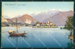 Verbania Stresa Isola Superiore Lago Maggiore Cartolina KV4641 - Verbania