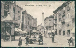 Alessandria Città PIEGATA Cartolina KV4107 - Alessandria