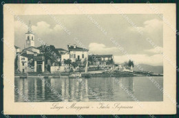 Verbania Stresa Isola Superiore Lago Maggiore PIEGA Cartolina KV4636 - Verbania