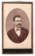 Photo Merchandise, Strasbourg, Portrait De Edler Herr Avec Schnurrbart  - Anonymous Persons