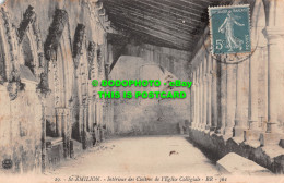 R510020 St. Emilion. Interieur Des Cloitres De L Eglise Collegiale. BR - World