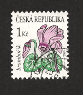 Czech Republic 2007 ⊙ Mi 514 Sc 3345 Flowers Cyclamen. Tschechische Republik C8 - Used Stamps