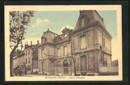 CPA Saint-Vallier, Caisse D'Epargne  - Autres & Non Classés