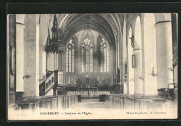 CPA Faverney, Interieur De L`Eglise  - Andere & Zonder Classificatie