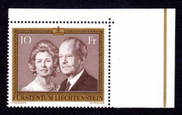 LIECHTENSTEIN 1974 - Yvert N° 557 - NEUF ** LUXE / MNH - Prince François Joseph II, TB - Nuovi