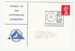 CAPE Of GOOD HOPE Triangle Stamp Illus On PETERBOROUGH Exhibition  1969 COVER Gb - Exposiciones Filatélicas