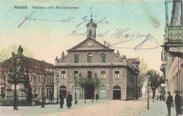 73972917 RASTATT Rathaus Und Alexisbrunnen - Rastatt