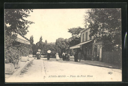 CPA Athis-Mons, Place Du Petit Mons  - Athis Mons