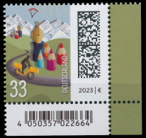 BRD BUND DS WELT DER BRIEFE Nr 3733 Postfrisch ECKE-URE X599C82 - Unused Stamps