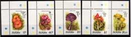 St. Kitts 213-217 Postfrisch Pilze #JA644 - St.Kitts Und Nevis ( 1983-...)