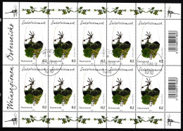 Österreich 3075 Gestempelt Kleinbogen / Ersttagsstempel #JA735 - Altri & Non Classificati