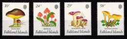 Falkland Inseln 468-471 Postfrisch Pilze #JA773 - Falkland