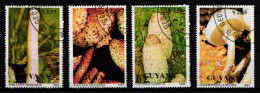 Guyana 3287-3290 Postfrisch Pilze #JA791 - Guyana (1966-...)