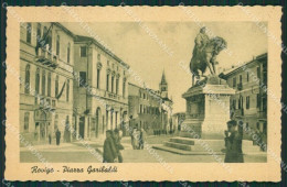 Rovigo Città Garibaldi Cartolina KV4468 - Rovigo