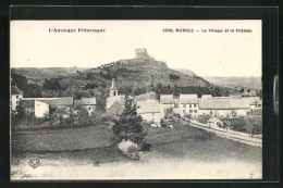 CPA Murols, Le Village Et Le Château  - Other & Unclassified