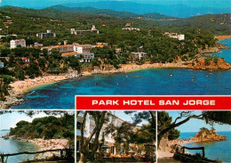 73899714 Playa De Aro Cataluna ES Fliegeraufnahme Park Hotel San Jorge Panorama  - Otros & Sin Clasificación