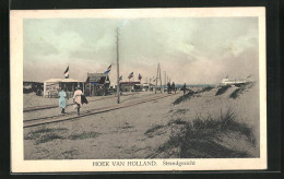 AK Hoek Van Holland, Strandgezicht  - Hoek Van Holland