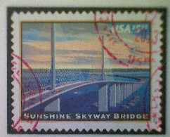 United States, Scott #4649, Used(o), 2012, Sunshine Skyway Bridge, $5.15, Multicolored - Gebruikt