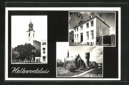 AK Hellevoetsluis, Toren N. H. Kerk, Raadhuis, Watertoren  - Other & Unclassified