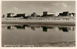 73899614 Wangerooge Wangeroog Nordseebad Strand Mit Hotels  - Wangerooge