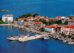 73861674 Porec Croatia Hafen Dreimaster Segelschiff  - Croacia