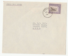 1954 ADEN Stamps FDC  Cover - Aden (1854-1963)