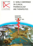 73859641 Mannheim CPT 89 IV World Conference On Clinical Pharmacology And Therap - Mannheim