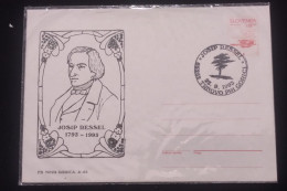 D)1993, SLOVENIA, POSTCARD, JOSEF LUDWIG FRANZ RESSEL, CZECHO-GERMAN CHARACTER, RANGER AND INVENTOR FIRST FUNCTIONAL PRO - Eslovenia