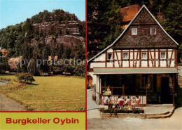 73859537 Oybin HO-Gaststaette Burgkeller Felsen Zittauer Gebirge Oybin - Oybin