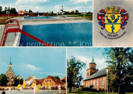 73859529 Krempe Holstein Stadt Des Fahnenschwenkens Freibad Kirche Krempe Holste - Other & Unclassified