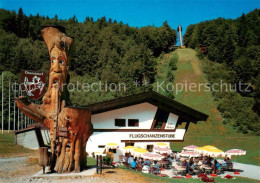 73859447 Oberstdorf Sepp Weilers Skiflugschanzenstube Holzschnitzereien Huber Ka - Oberstdorf