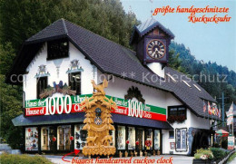 73859382 Gremmelsbach Triberg Haus Der 1000 Uhren Groesste Handgeschnitzte Kucku - Triberg