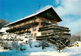 73859372 Mitteltal Schwarzwald Gaststaette Pension Murghof Im Winter Mitteltal S - Baiersbronn