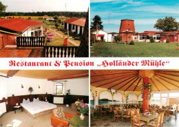 73859240 Rheinsberg Restaurant Pension Hollaender Muehle Muehlenzimmer Muehlenre - Zechlinerhütte