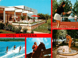 73859151 Porec Croatia Hotel Lanterna Terrasse Wasserski Reiten Tennis Minigolf  - Kroatien