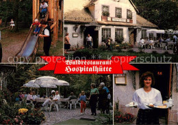 73858820 Dahlen  Sachsen Waldrestaurant Hospitalhuette Terrasse Kinderspielplatz - Other & Unclassified