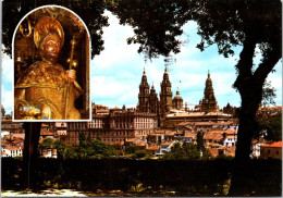 26-4-2024 (3 Z 8) Spain (posted To France 1981)  Santiago De Compostella Basilica - Eglises Et Cathédrales