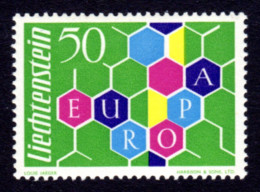 LIECHTENSTEIN 1960 - Yvert N° 355 - NEUF ** LUXE / MNH - Europa, TB - 1960