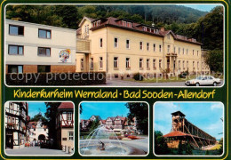 73858735 Bad Sooden-Allendorf Kinderkurheim Werraland Ortspartie Stadtplatz Sali - Bad Sooden-Allendorf